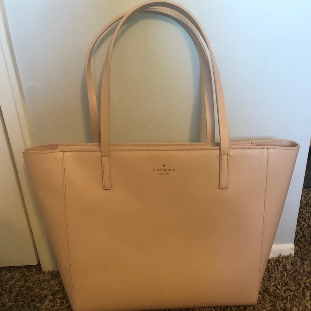 Kate spade blush pink tote